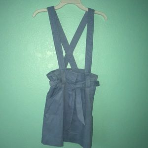 Blue overalls